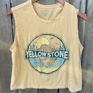 yellowstone semi cropped tank